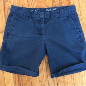 GAP “Boyfriend Roll-Up Shorts”